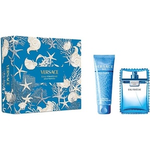 Versace Man Eau Fraiche подаръчен комплект за мъже Размер EDT 100 ml + 150 ml душ гел