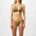 Jaded london Бикини JADED LONDON Women's Canary Knitted Micro Triangle Bikini - Green
