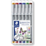 STAEDTLER Fineliner пигментен лайнер 0, 5 мм разноцветен (6) (30805-SSB6)