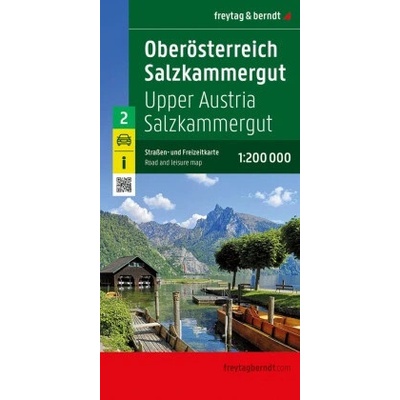 mapa Rakousko 2 - Oberosterreich, Salzkammergut 1:200 t. - vydání 2026