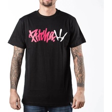 Pitcha tričko Camel Toe black/pink