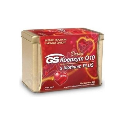 GS Koenzym Q10 60 mg Plus 120 kapslí