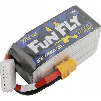 Tattu Baterie Funfly 100C 6S1P XT60 22.2 V 1300 mAh