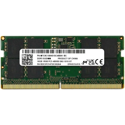 Micron DDR5 16GB 4800MHz CL40 MTC8C1084S1SC48BA1