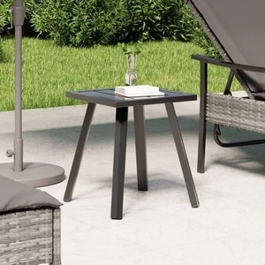 vidaXL Градинска маса антрацит 34x34x38 cм стомана (362809)