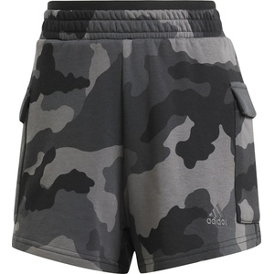 adidas Дамски къси панталони Adidas Essentials 3-Stripes Cargo Shorts Womens - Black