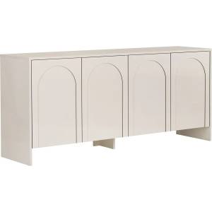 Kalune Design Кремав скрин 180x80x45 cm Arlen - Kalune Design (903NRD1105)