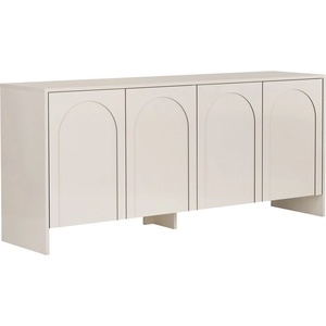 Kalune Design Кремав скрин 180x80x45 cm Arlen - Kalune Design (903NRD1105)