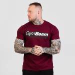 GymBeam Тениска Beam Burgundy L