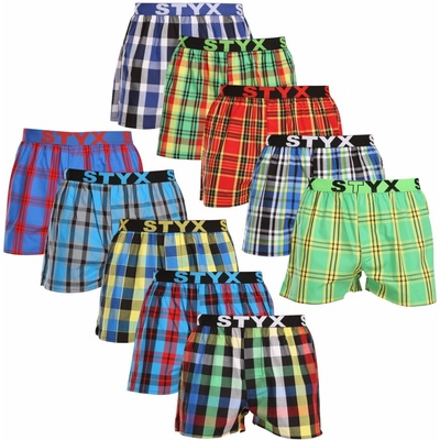 Styx športová guma viacfarebné B911234567890 10pack