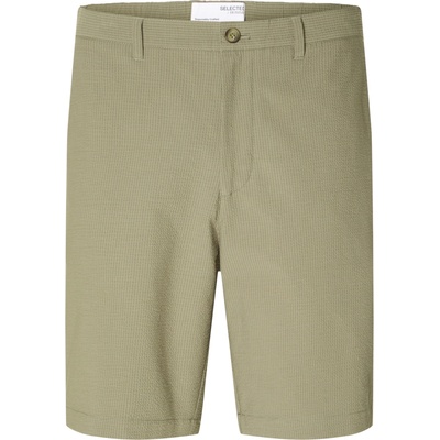Selected homme Панталон Chino 'KARL SEERSUCKER' зелено, размер XL