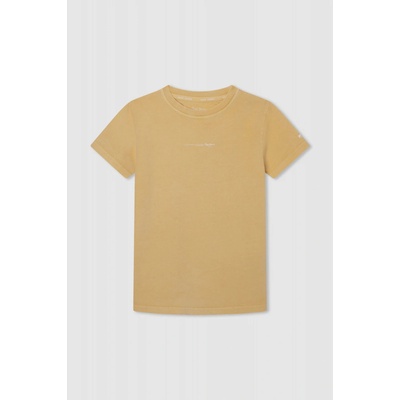 Pepe Jeans Chlapecké tričko DAVIDE TEE žlutá