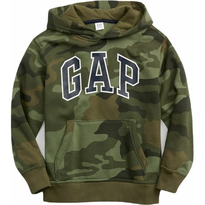 GAP V-Camo Arch khaki biela
