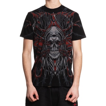 AFFLICTION мъжка тениска affliction - electric void - black - a28590-bk