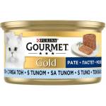 Purina Gourmet Gold - мокра храна за котки - пастет с риба тон 85gr