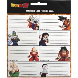  Етикети за тетрадки Dragon Ball (16 броя) (775-63046)