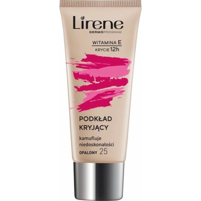 Lirene Vitamin E krycí fluidní make-up 25 Tanned 30 ml