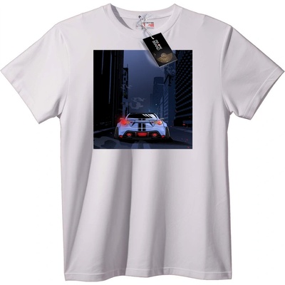 NOONEBRAND Тениска Градска Нощ - 2XL, Black