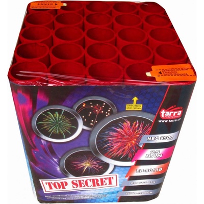 Baterie výmetlic TOP SECRET 25 ran 2x1 Čína EP-5011B