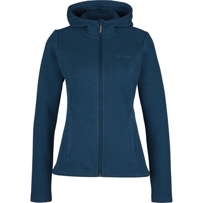 Vaude Дамско поларено яке Vaude Women's Aland Hooded Jacket Fleece jacket - Dark Sea / Blue - размер 36 (EU) (105-3447-1112)
