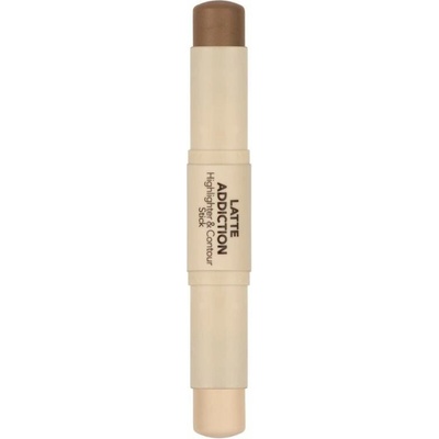 Flormar oboustranná tyčinka 2v1 Latte Addiction Highlight&Contour 003 Soft Cream 4 g