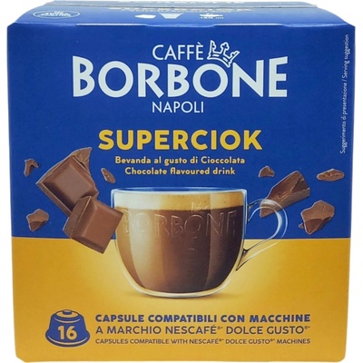 Caffé Borbone Mléčná Čokoláda kapsle do Dolce Gusto 16 ks