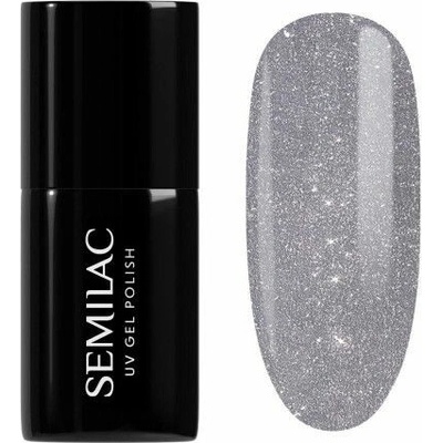 Semilac gél lak Cat eye Silver Lavender 334 Strieborná 7 ml