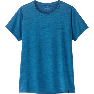 Patagonia Women's Capilene Cool Daily Shirt - Boardshort Logo Размер: M / Цвят: син