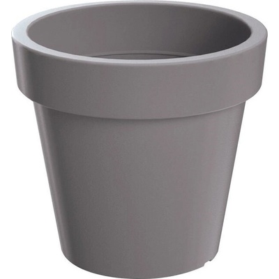 PROSPERPLAST Kvetináč na palmy LEXO ROUND sivý kameň 60 cm
