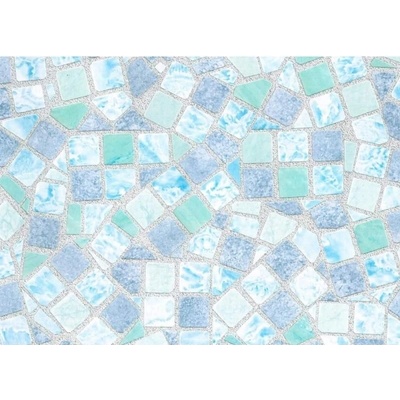 GEKKOFIX 10741 Samolepiace fólie mozaika modrá metráž šírka 67,5cm návin 15m
