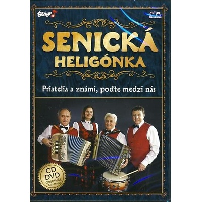 Senická heligonka Priatelia známí CD DVD