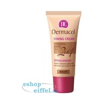 Dermacol Toning Cream 2v1 biscuit 30 ml