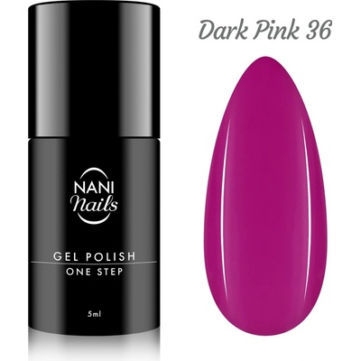 NANI Gél lak One Step Lux Dark Pink 5 ml