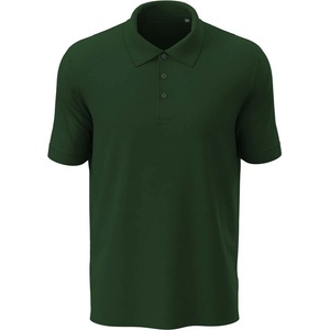 Stedman lux polo st9060 / Мъжка поло риза - бутилково зелена 4xl (st9060bog4xl)