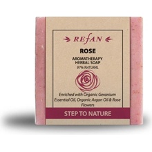 Refan bylinné mýdlo Rose 120 g