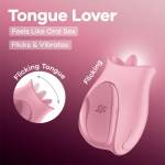 Satisfyer Клиторен стимулатор с подвижен език Satisfyer Tongue Lover