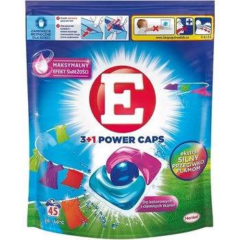 E Kapsuly na pranie farieb Power Caps 45 PD
