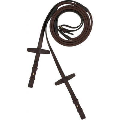 Horze Pogumované protiskluzové otěže Černá – Sleviste.cz