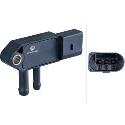 Senzor, tlak vyfuk.plynu HELLA 6PP 009 409-241