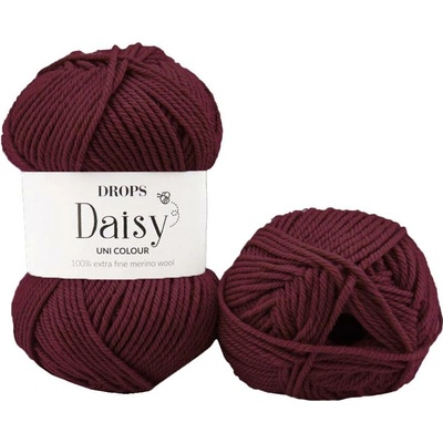 Drops Daisy uni 36 grape
