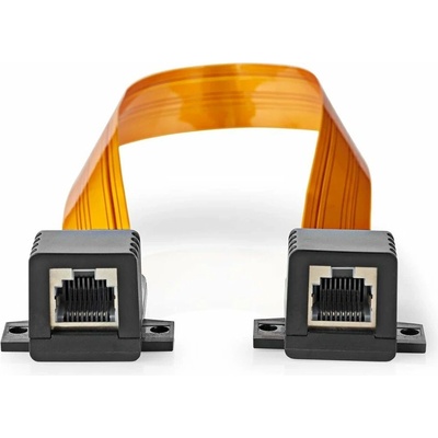 Nedis CCGB85901BK03 Cat 5e UTP / RJ45 zásuvka - RJ45 zásuvka, 30cm, černý