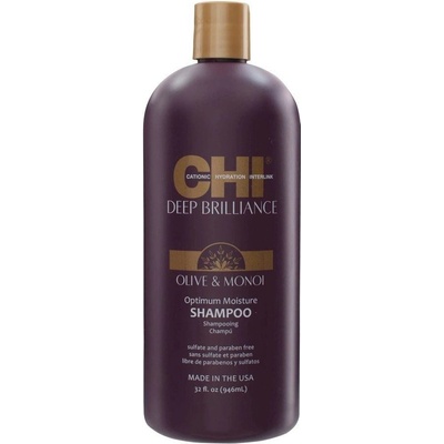 Chi Deep Brilliance Optimum Moisture Shampoo 946 ml