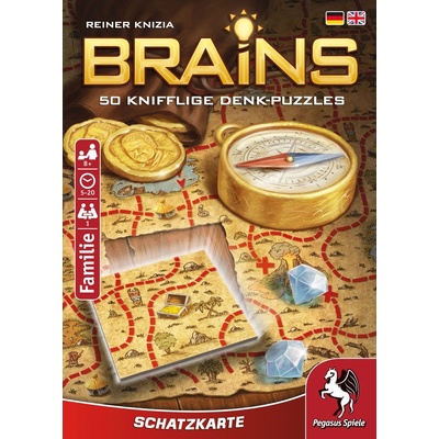 Pegasus Spiele Brains Schatzkarte