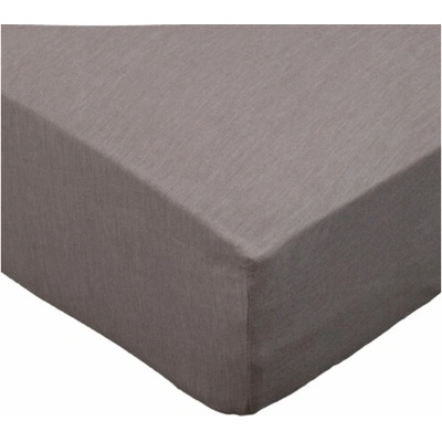 Okko Prostěradlo 638 šedé s gumou 140/160x200