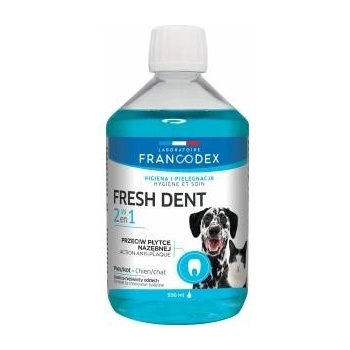 Francodex PL Fresh dent - oral hygiene liquid for dogs and cats 500 ml