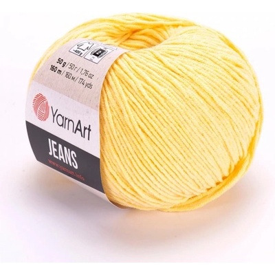 YarnArt Jeans 88 žlutá