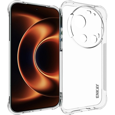 Xiaomi ENKAY HAT PRINCE Прозрачен Калъф за Xiaomi 17 Ultra 5G - TPU, Подсилени ъгли, Анти-приплъзване