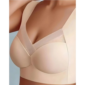 HARAHU Безшевен сутиен co-30613 - Светло Кафява / 3xl kp30613