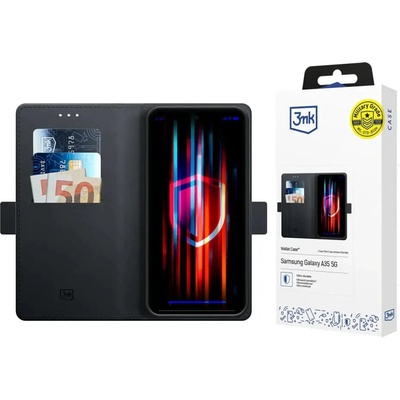 3mk Protection 3mk Wallet Case за Samsung Galaxy A35 5G - черен (5903108564489)