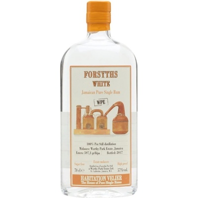 Habitation Velier FORSYTHS White WPE Jamaica Pure Single Rum 57% 0,7 l (holá láhev)